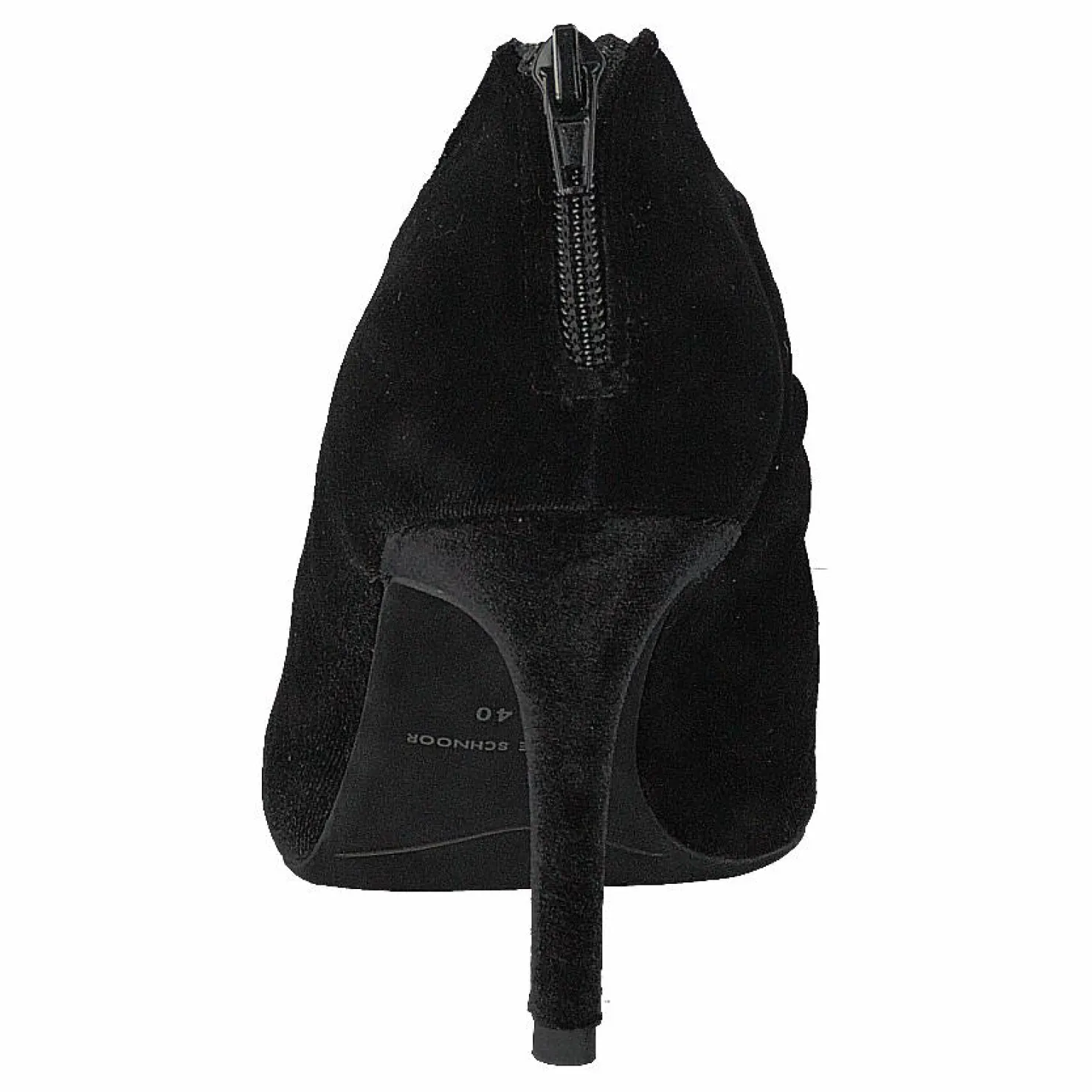 Sofie Schnoor Shoe Stiletto Velvet Black Svart Sale