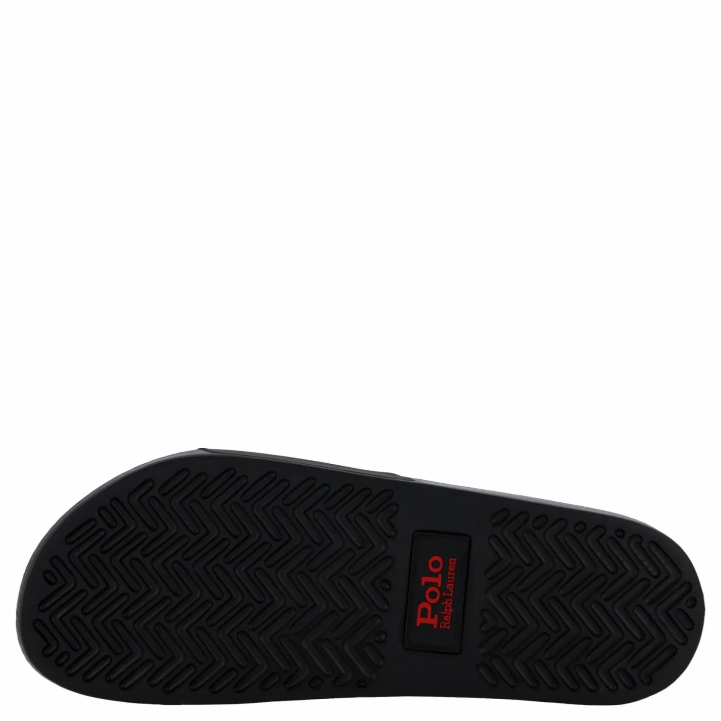 Polo Ralph Lauren Signature Pony Slide Black / Red PP Svart Online