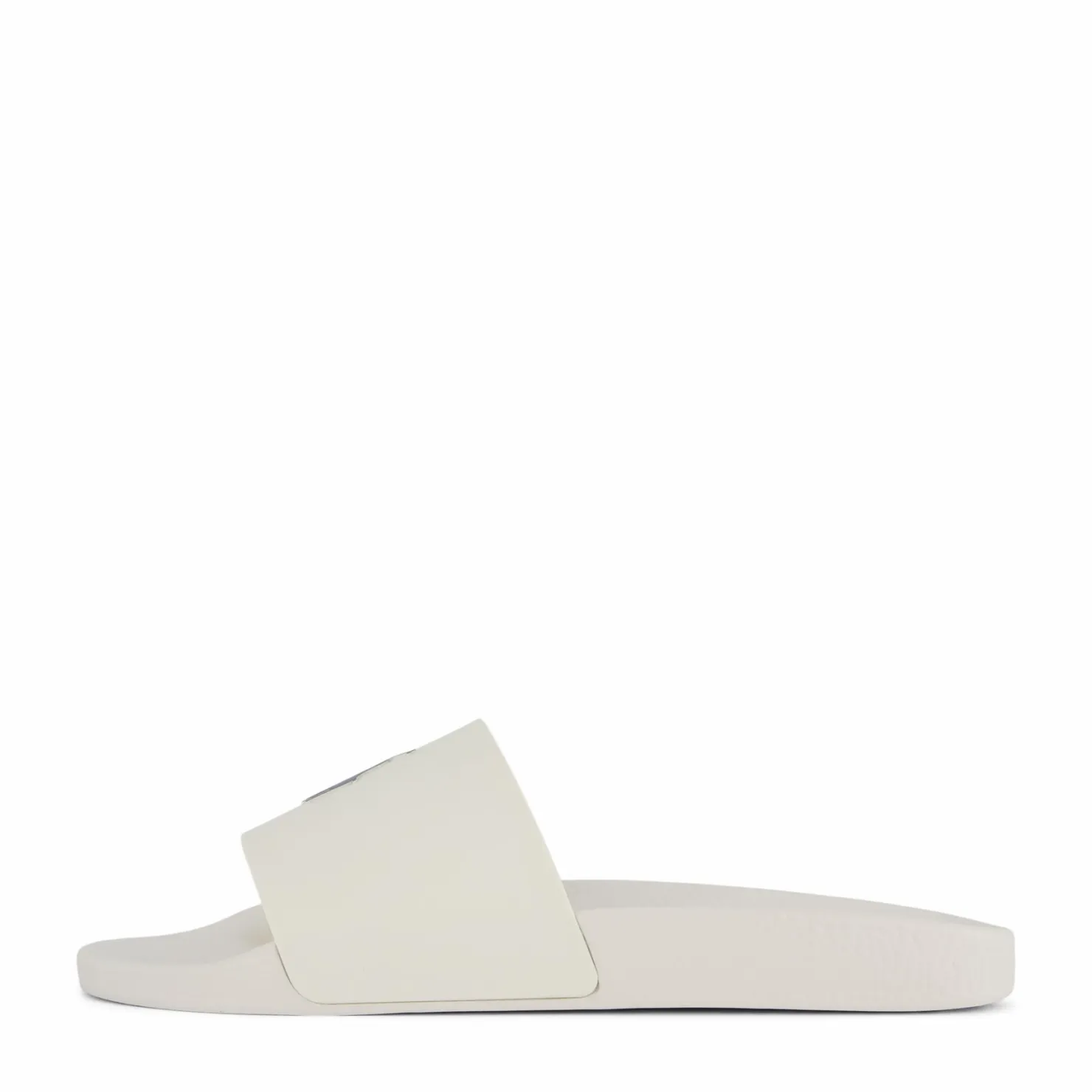 Polo Ralph Lauren Signature Pony Slide Deckwash White / Navy PP Vit Outlet