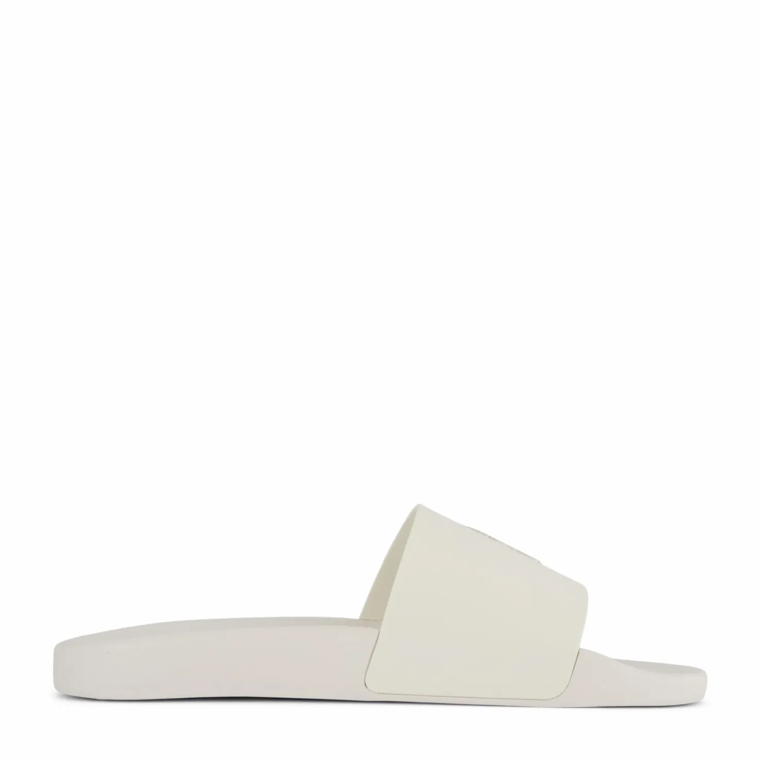 Polo Ralph Lauren Signature Pony Slide Deckwash White / Navy PP Vit Outlet