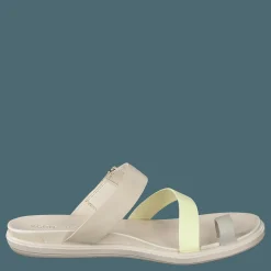ECCO Simpil Sandal Gravel/sherbet/limestone Beige New