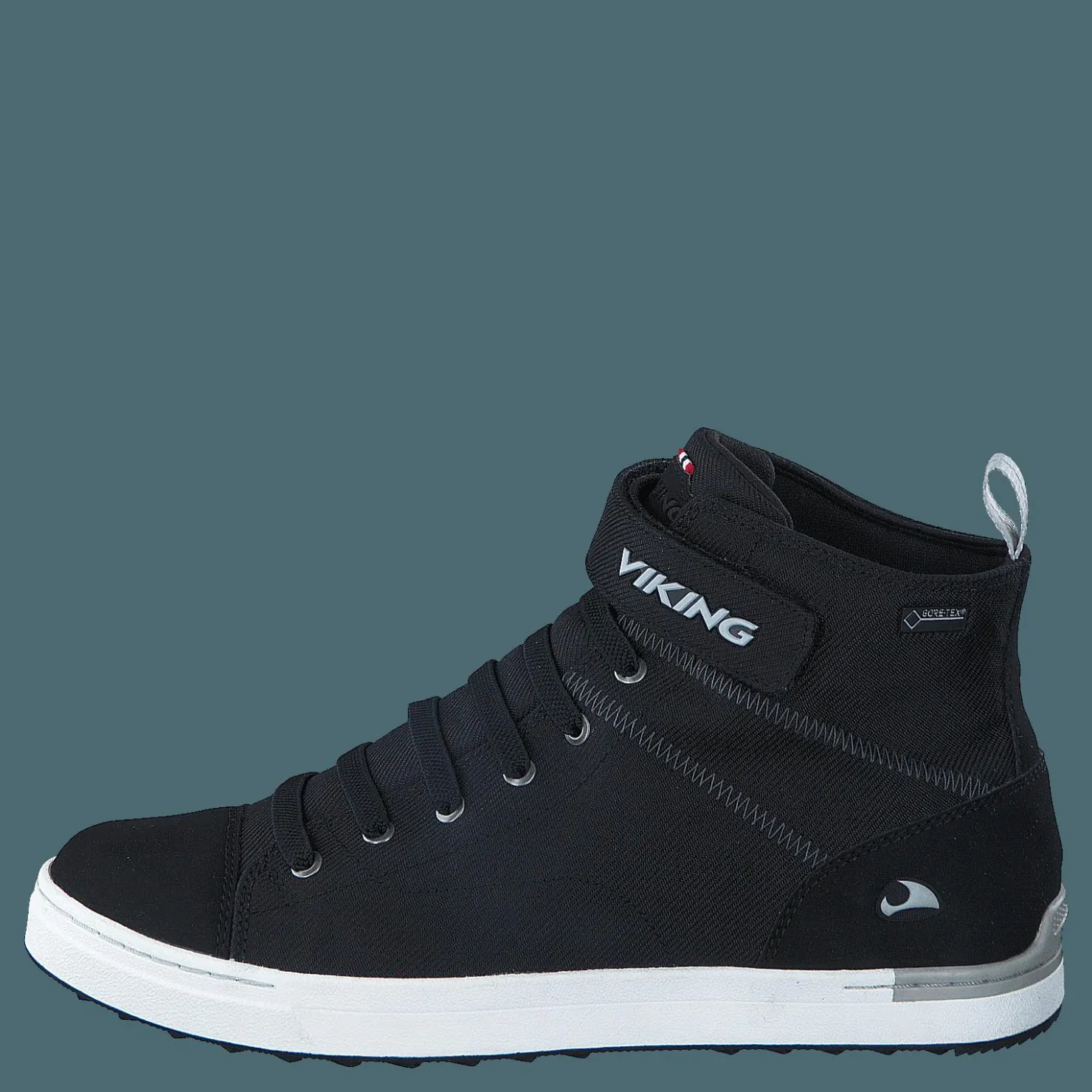 Viking Skien Mid GTX Black/White Svart Outlet