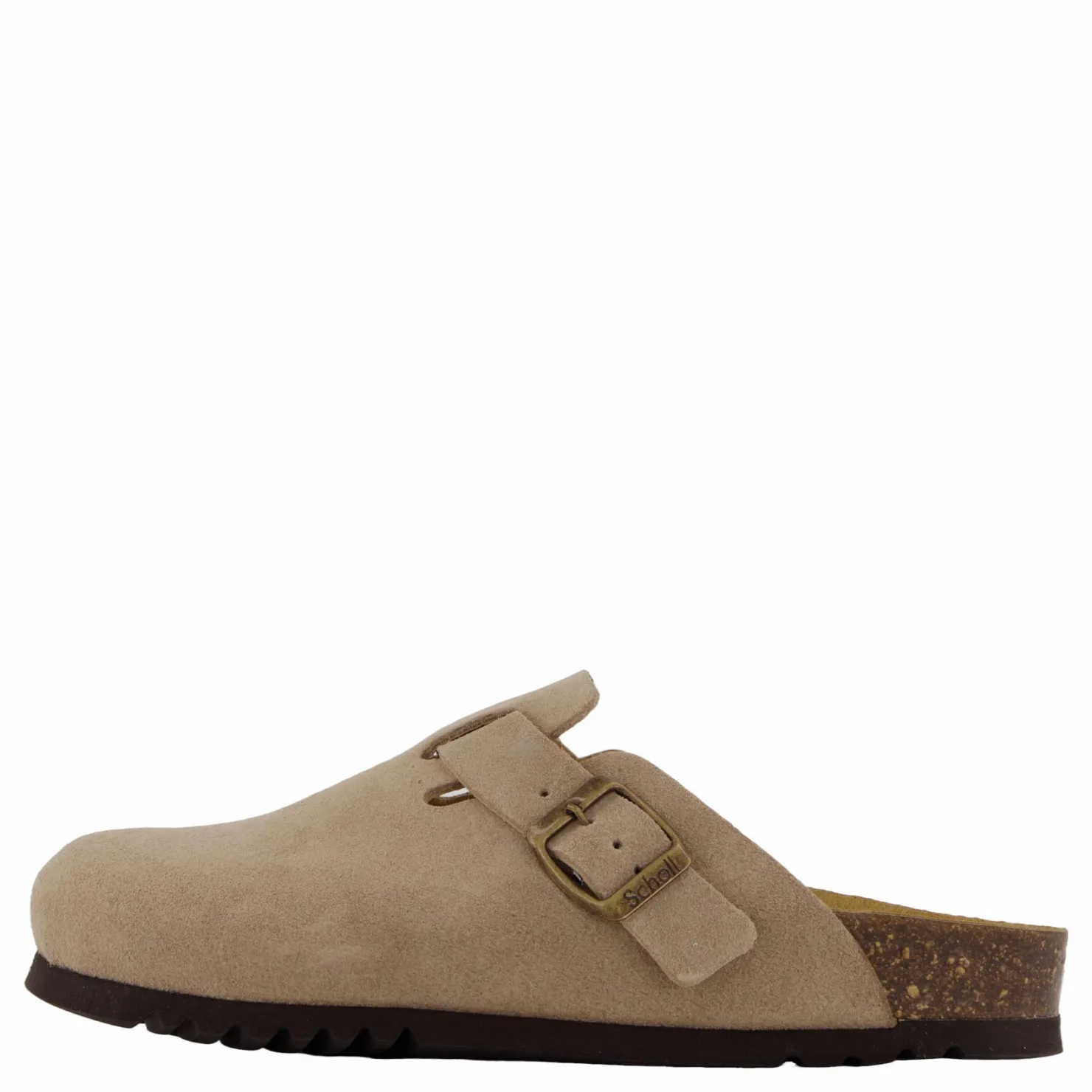 Scholl Iconic Sl Fae Suede Dark Beige Best