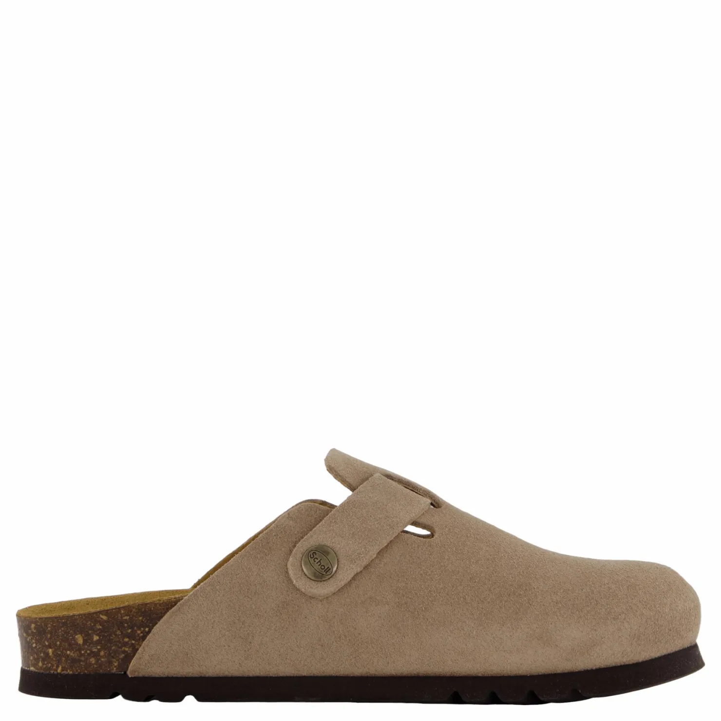 Scholl Iconic Sl Fae Suede Dark Beige Best