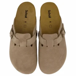 Scholl Iconic Sl Fae Suede Dark Beige Best