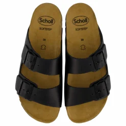 Scholl Iconic Sl Josephine Leather Black Black Svart Sale