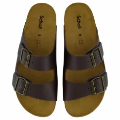 Scholl Iconic Sl Josephine Leather Coffee Coffee Brun Hot