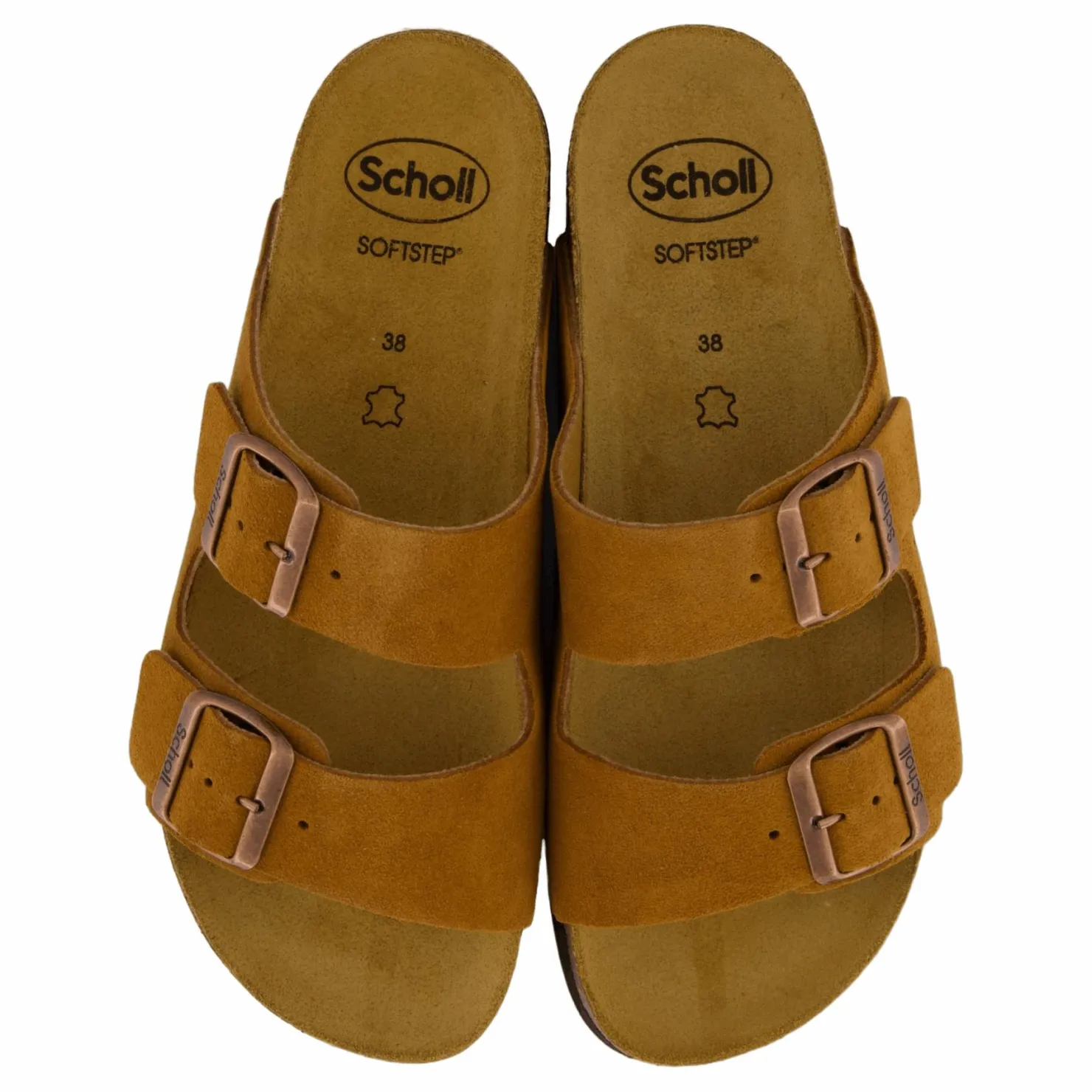 Scholl Iconic Sl Josephine Suede Brown Brun Hot