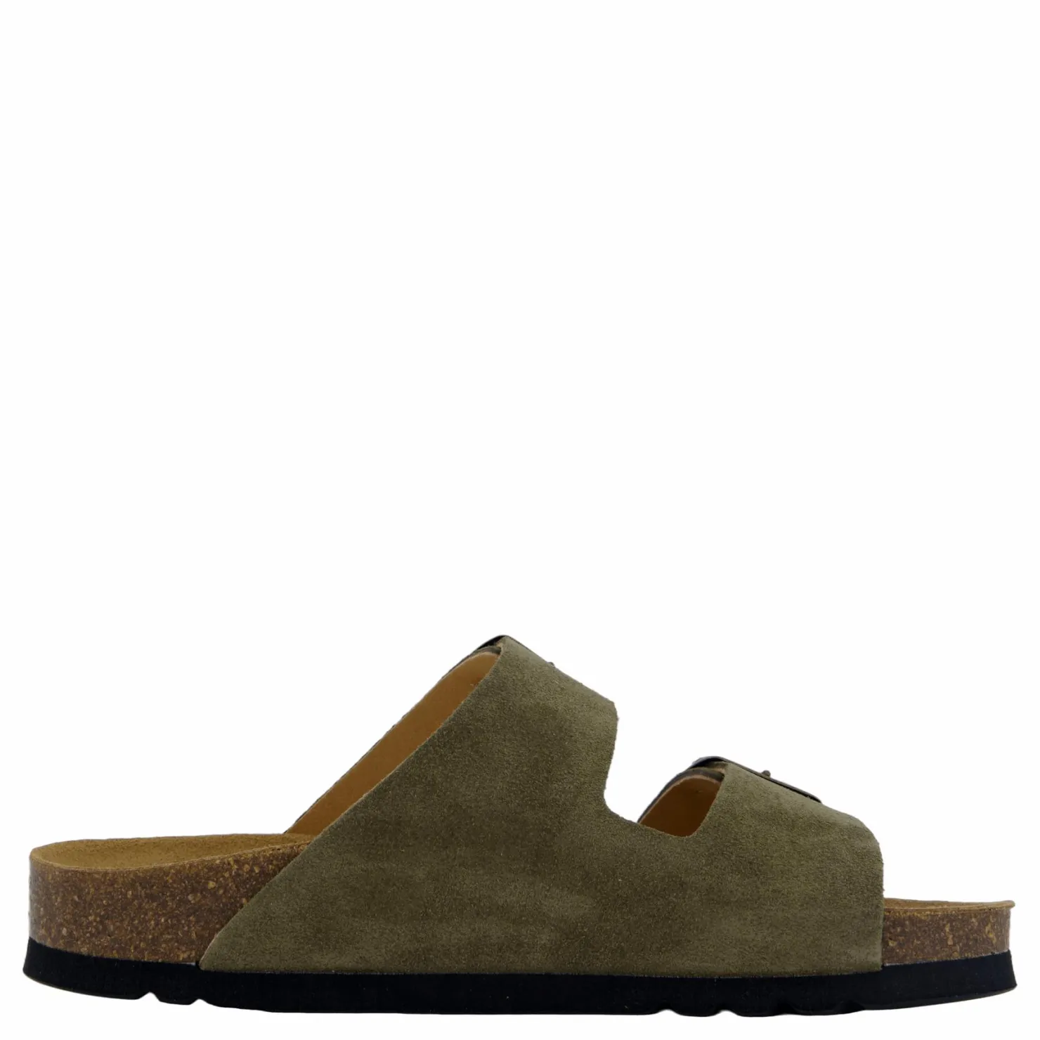 Scholl Iconic Sl Josephine Suede Khaki Brun Outlet