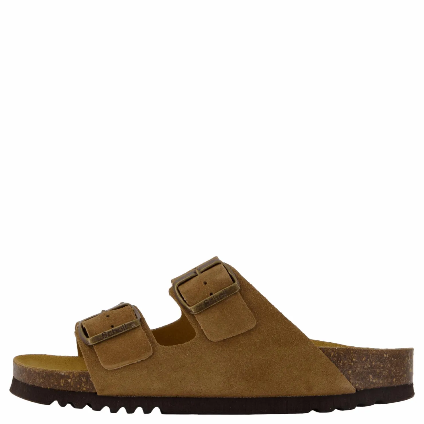 Scholl Iconic Sl Josephine Suede Taupe Brun Best
