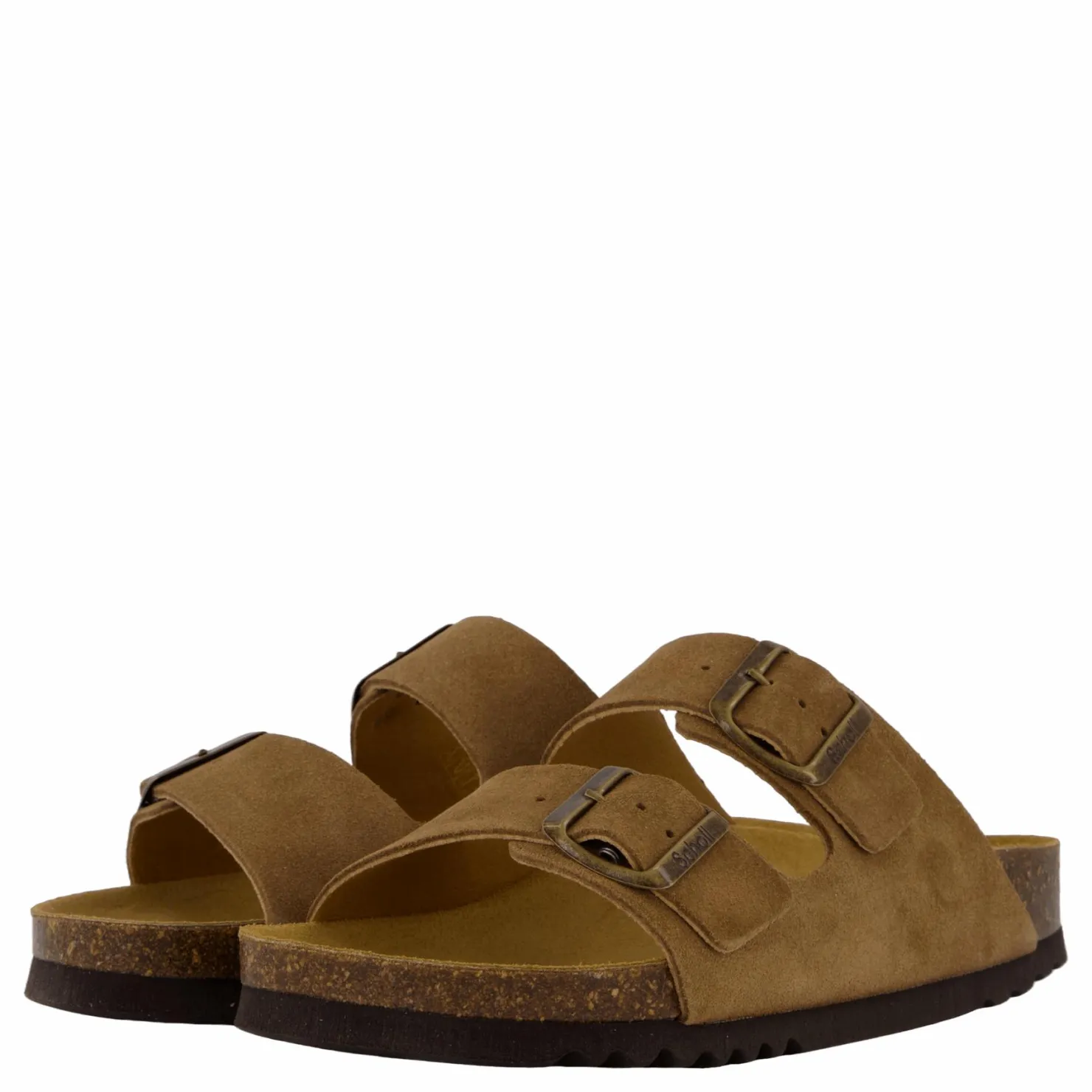 Scholl Iconic Sl Josephine Suede Taupe Brun Best