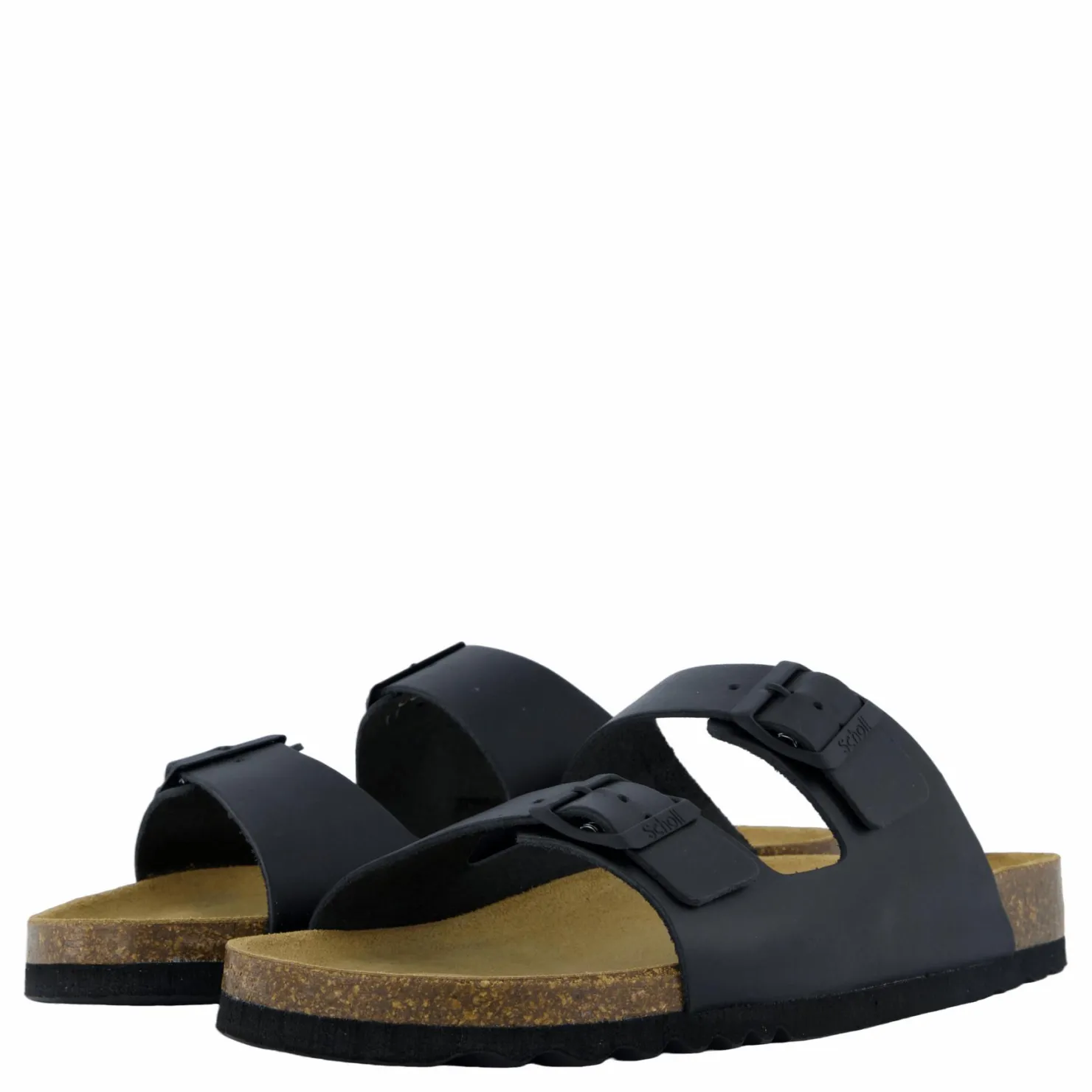 Scholl Iconic Sl Julien Leather Black Black Svart Best