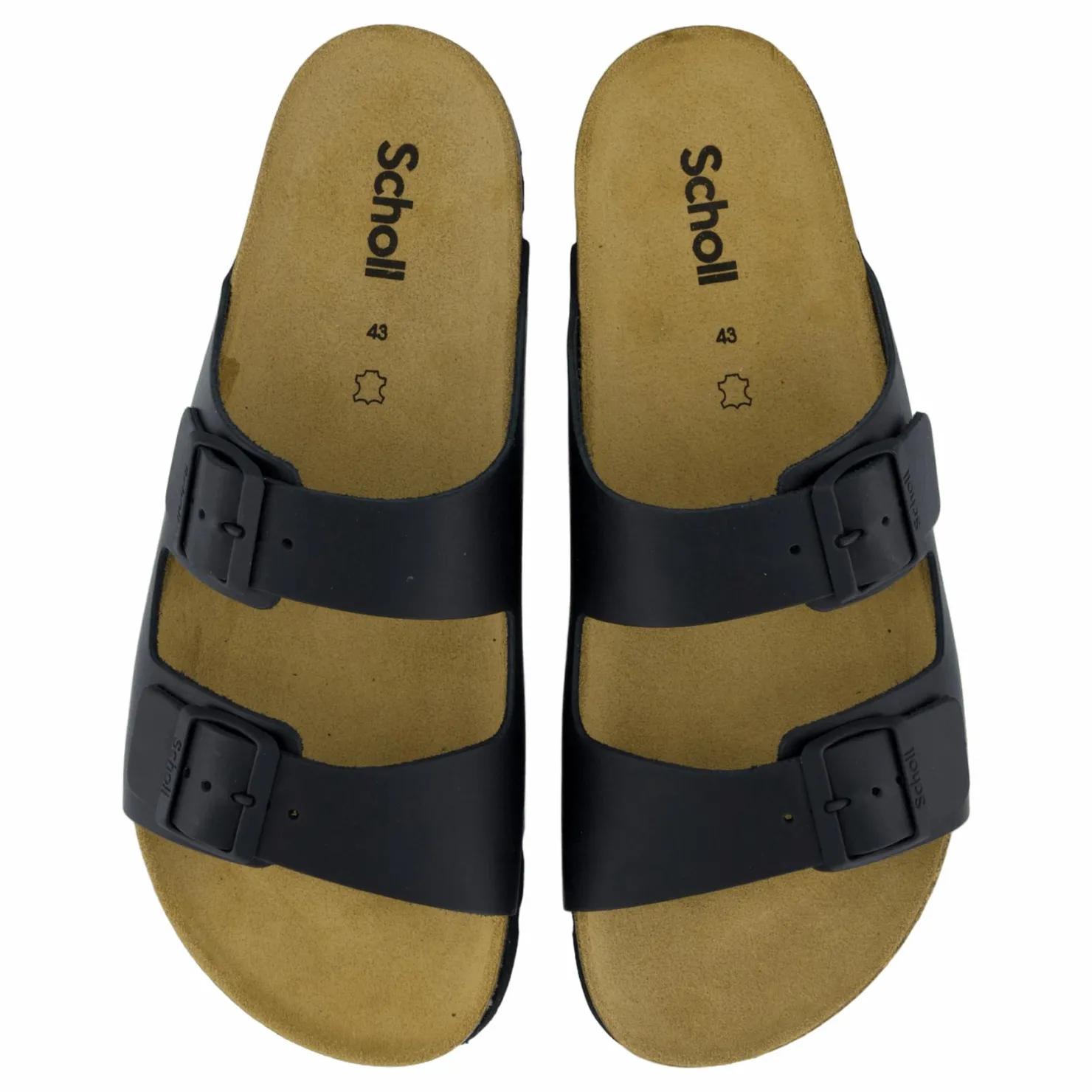 Scholl Iconic Sl Julien Leather Black Black Svart Best