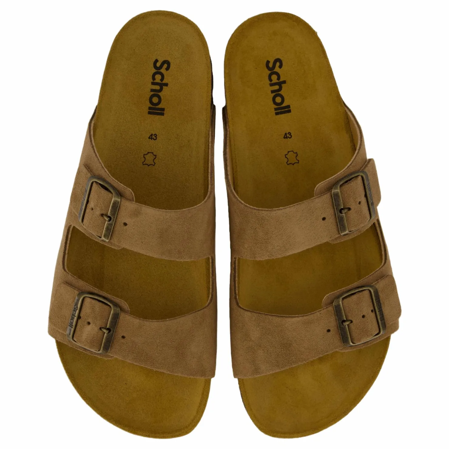 Scholl Iconic Sl Julien Suede Taupe Brun Sale