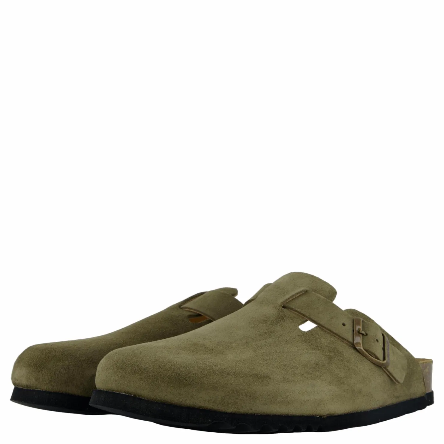 Scholl Iconic Sl Olivier Suede Khaki Beige Discount