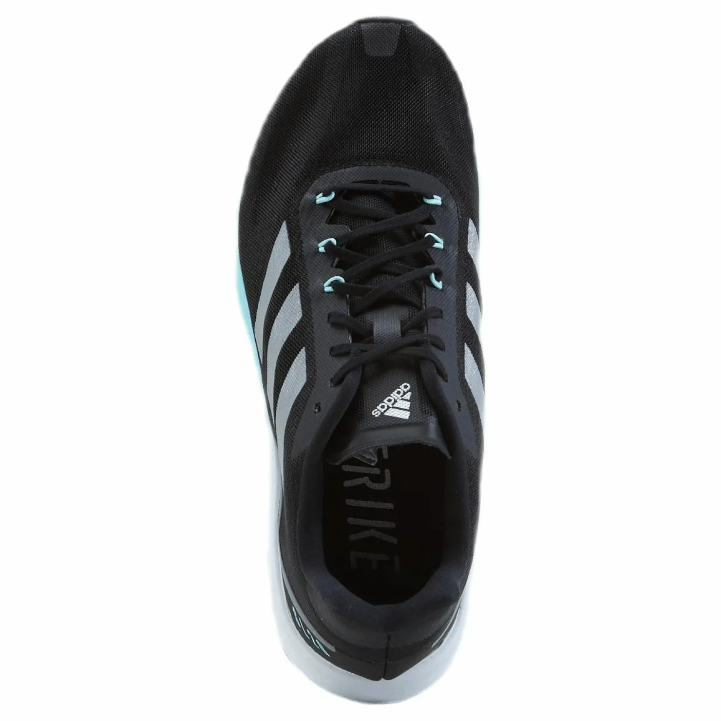 adidas SL20 Shoes Core Black / Silver Metallic / Clear Aqua Svart New