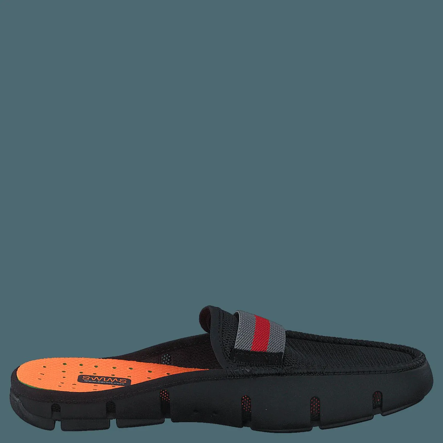 Swims Slide Loafer Black Svart Sale
