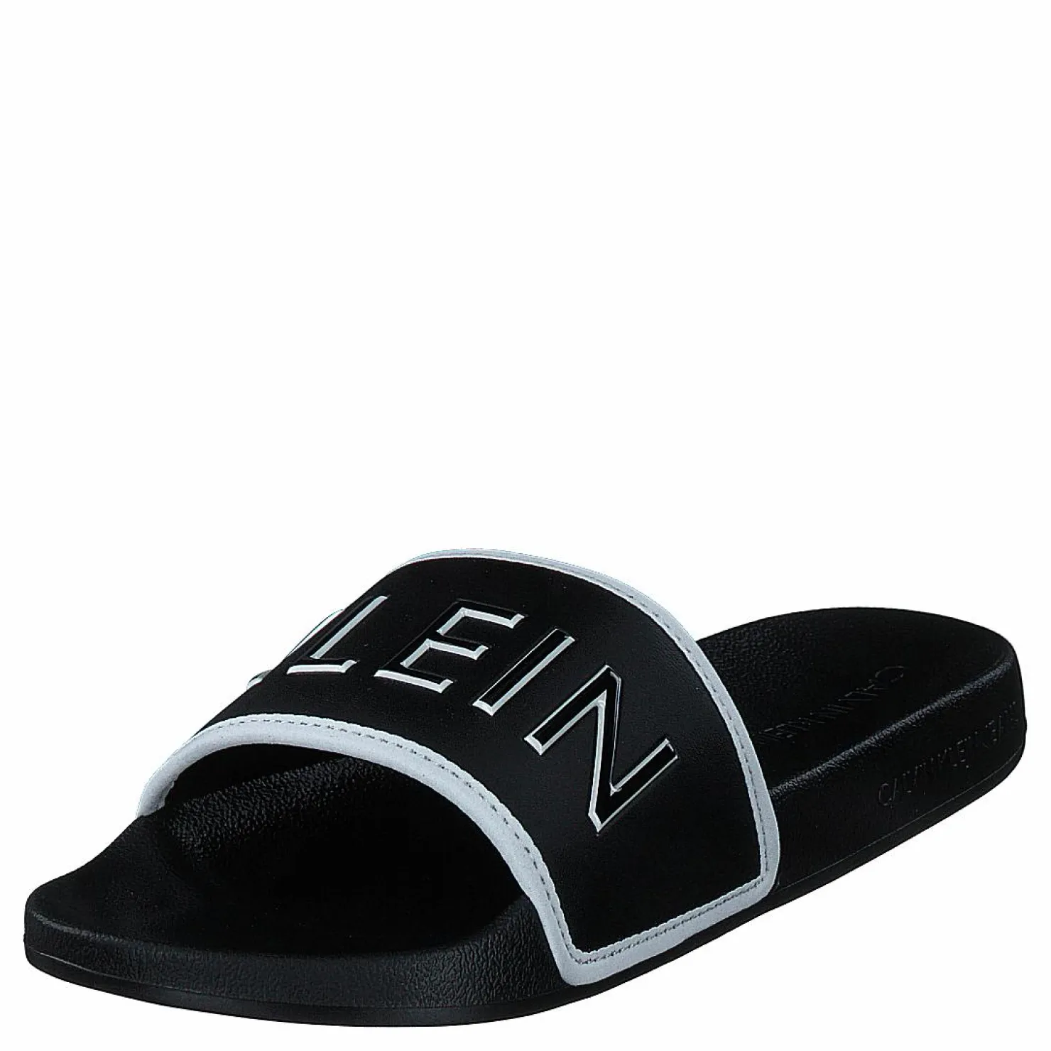 Calvin Klein Slide Padded Ck Black Svart Hot