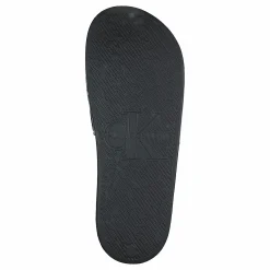 Calvin Klein Slide Padded Ck Black Svart Hot