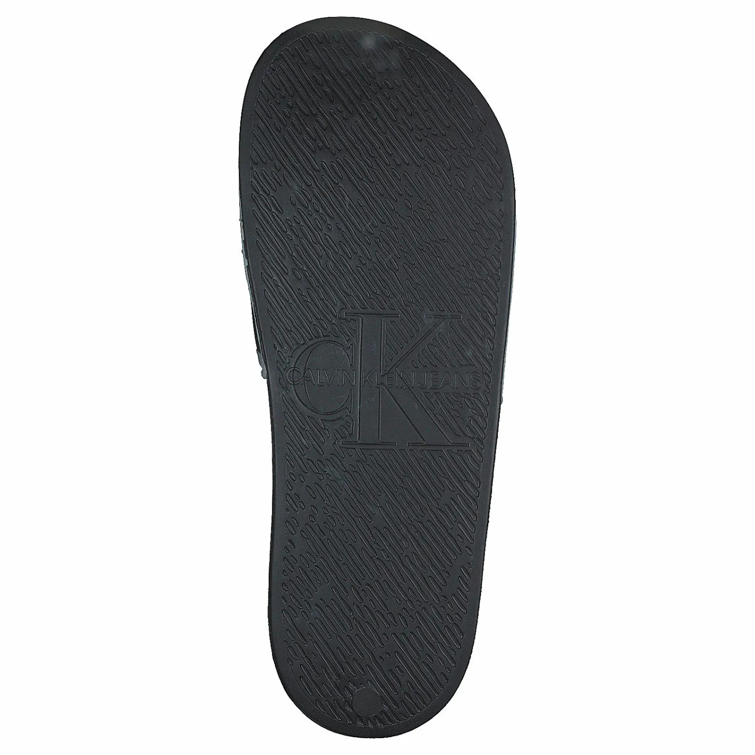 Calvin Klein Slide Padded Ck Black Svart Hot