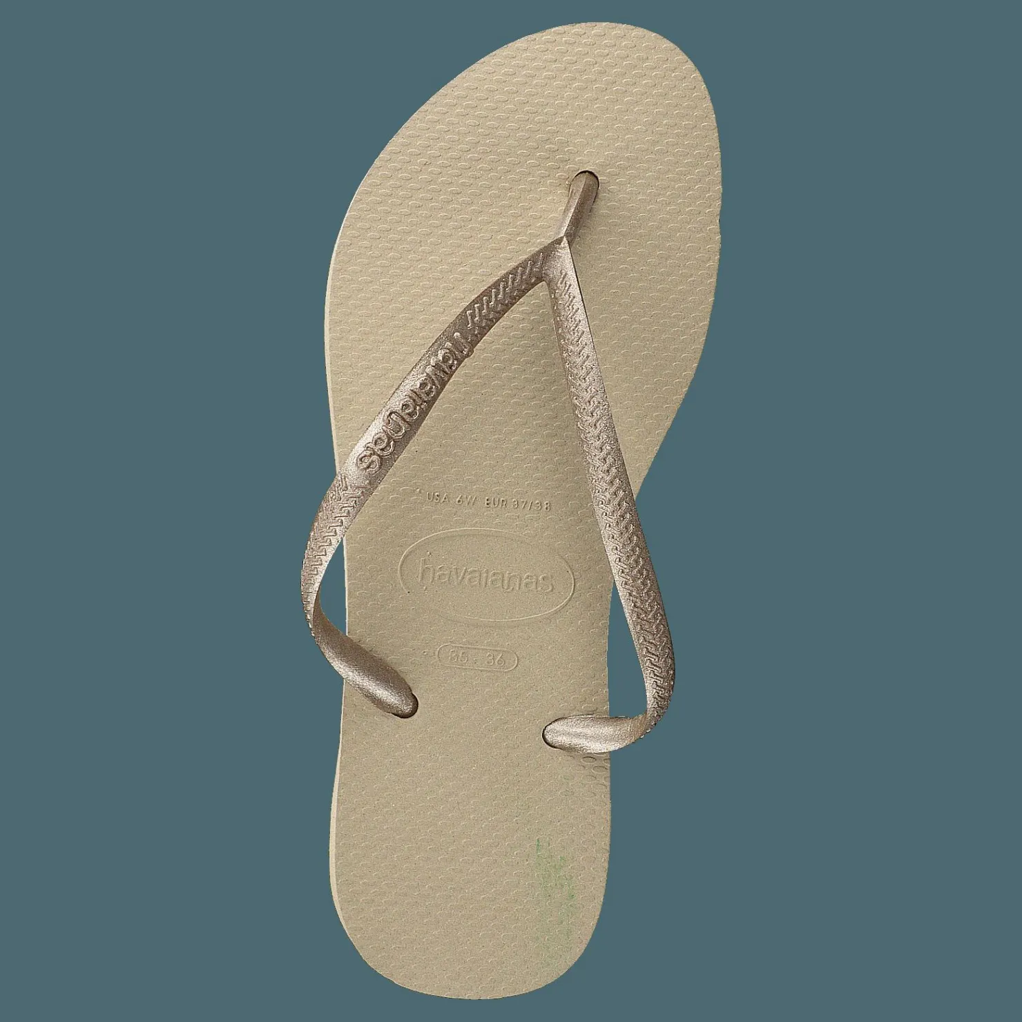 Havaianas Slim Sand Grey/Light Golden Beige Online