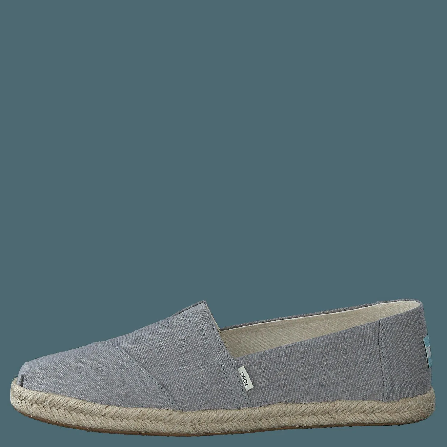 Toms Slubby Woven Rope Alprg Drizzle Grey Grå Best