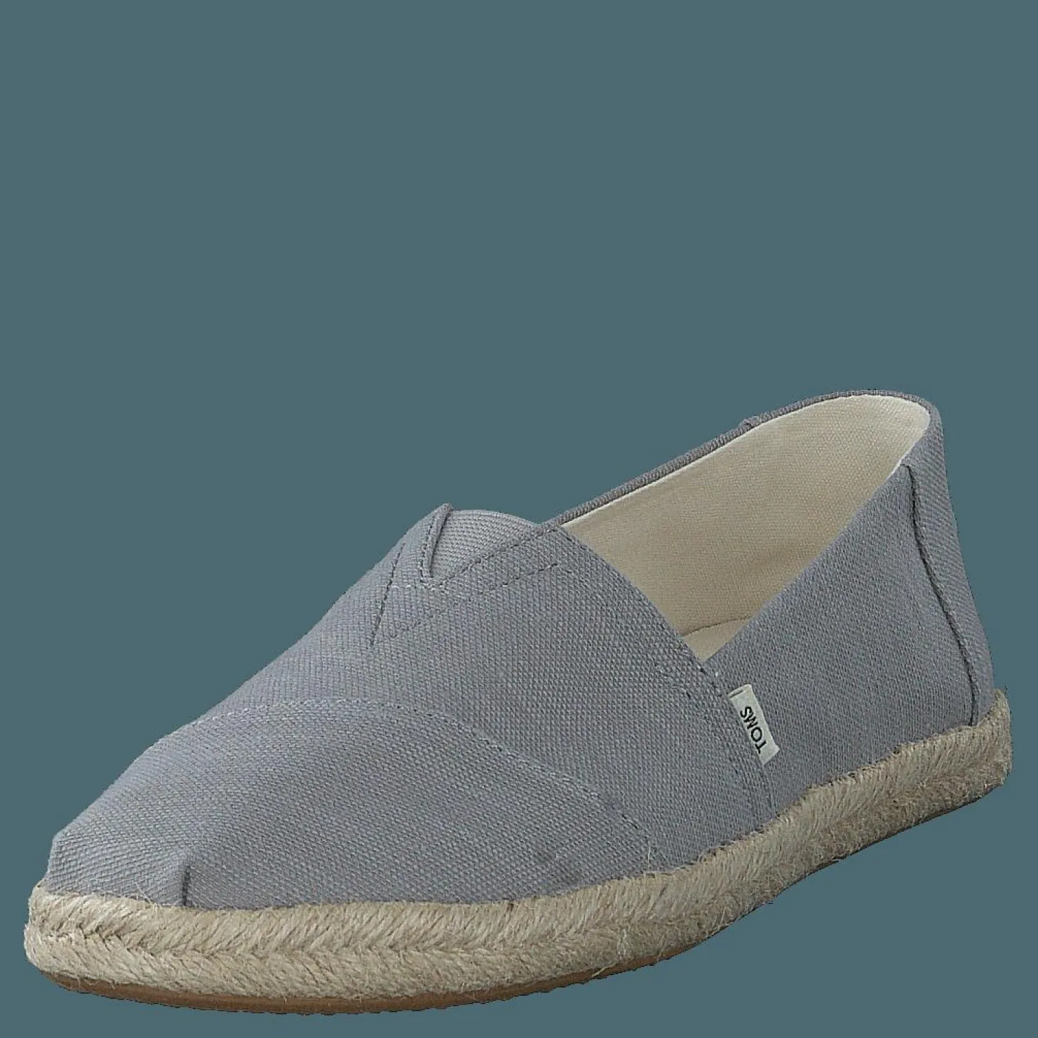 Toms Slubby Woven Rope Alprg Drizzle Grey Grå Best