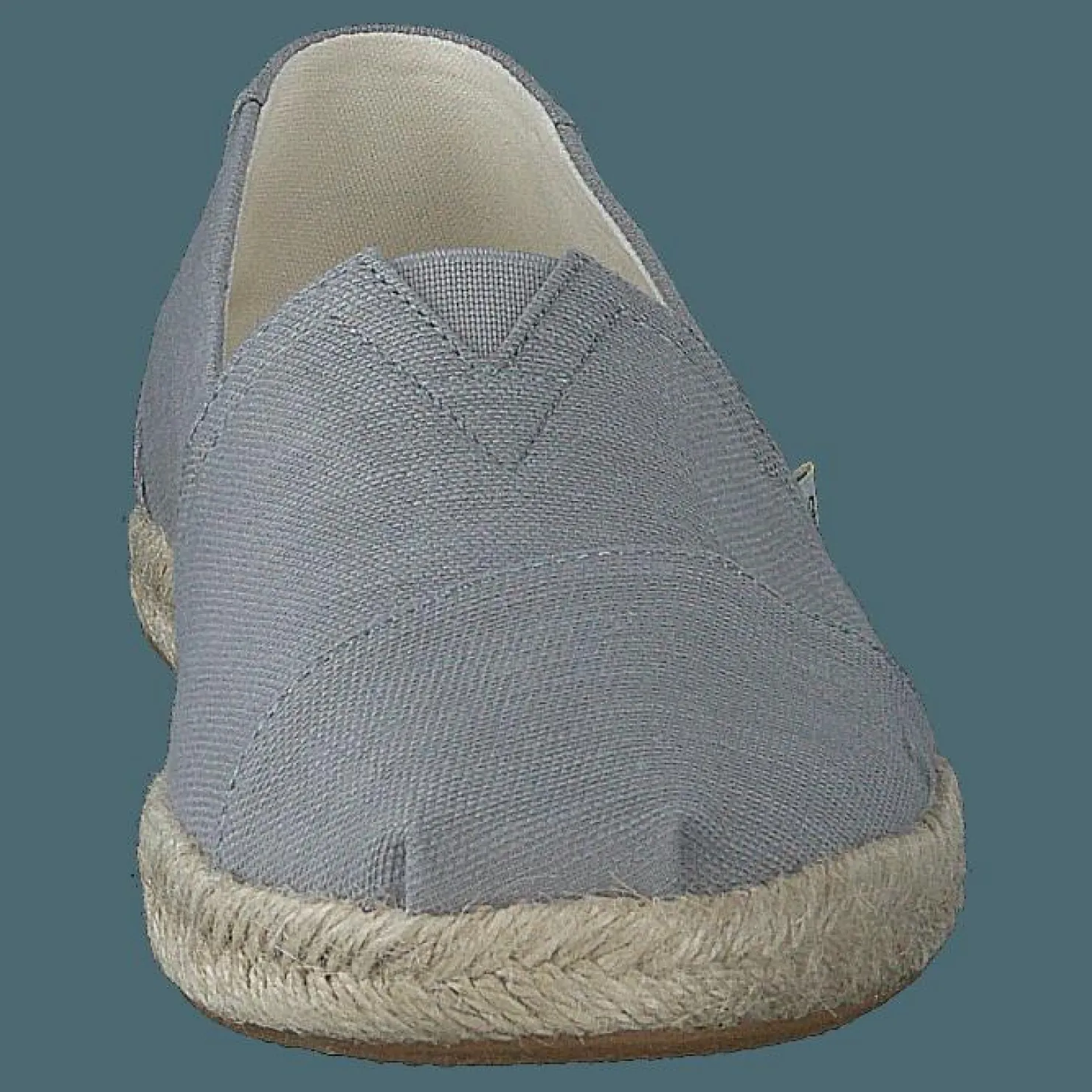 Toms Slubby Woven Rope Alprg Drizzle Grey Grå Best