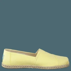 Toms Slubby Woven Rope Sole Banana Yellow Gul Online