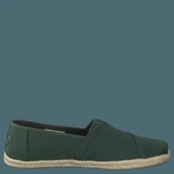 Toms Slubby Woven Rope Sole Thyeme Repreve Grön