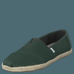 Toms Slubby Woven Rope Sole Thyeme Repreve Grön