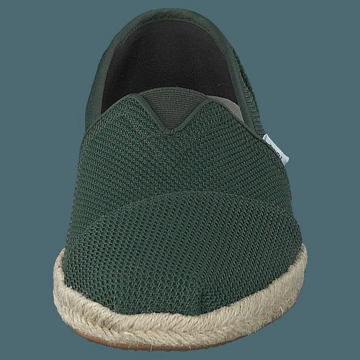 Toms Slubby Woven Rope Sole Thyeme Repreve Grön