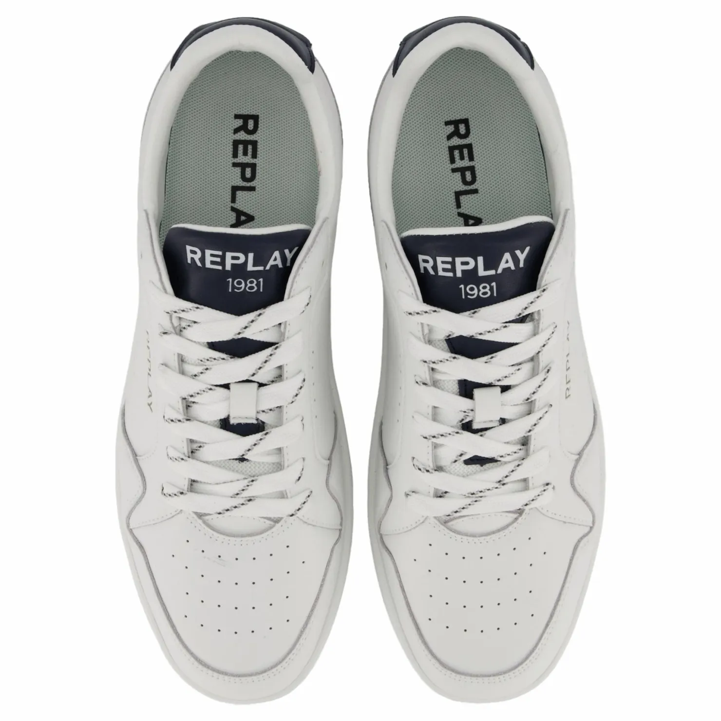 Replay Smash Choice Sneaker White Vit New