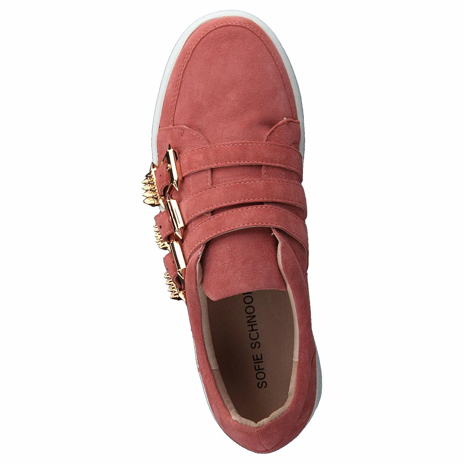 Sofie Schnoor Sneaker W Buckle Cher - Cherry Rosa