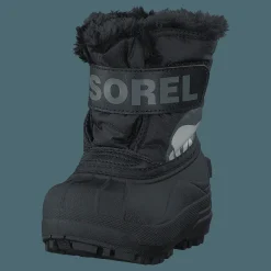Sorel Snow Commander Toddler 010 Black Svart Hot