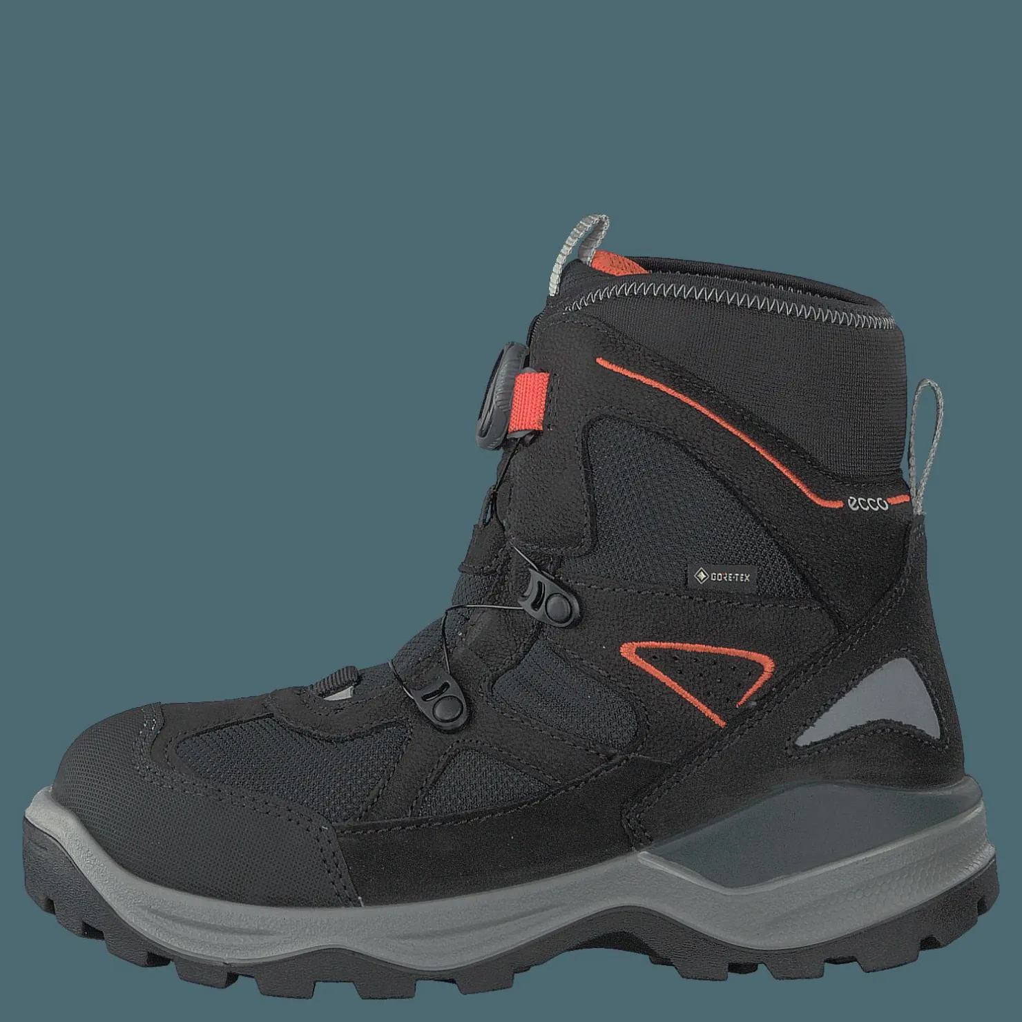 ECCO Snow Mountain Black Svart Sale