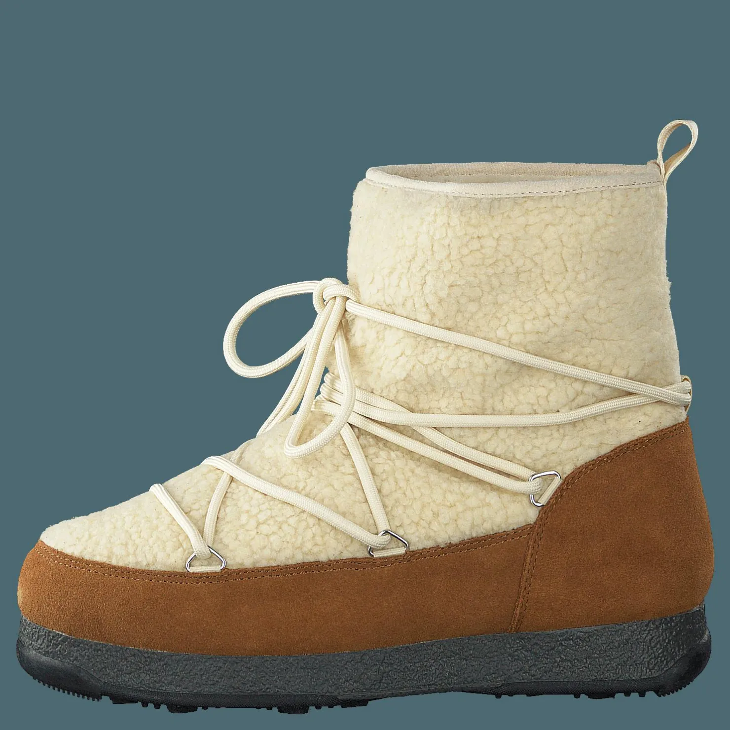 Svea Snowflake Pile Offwhite Brun och Vit Sale