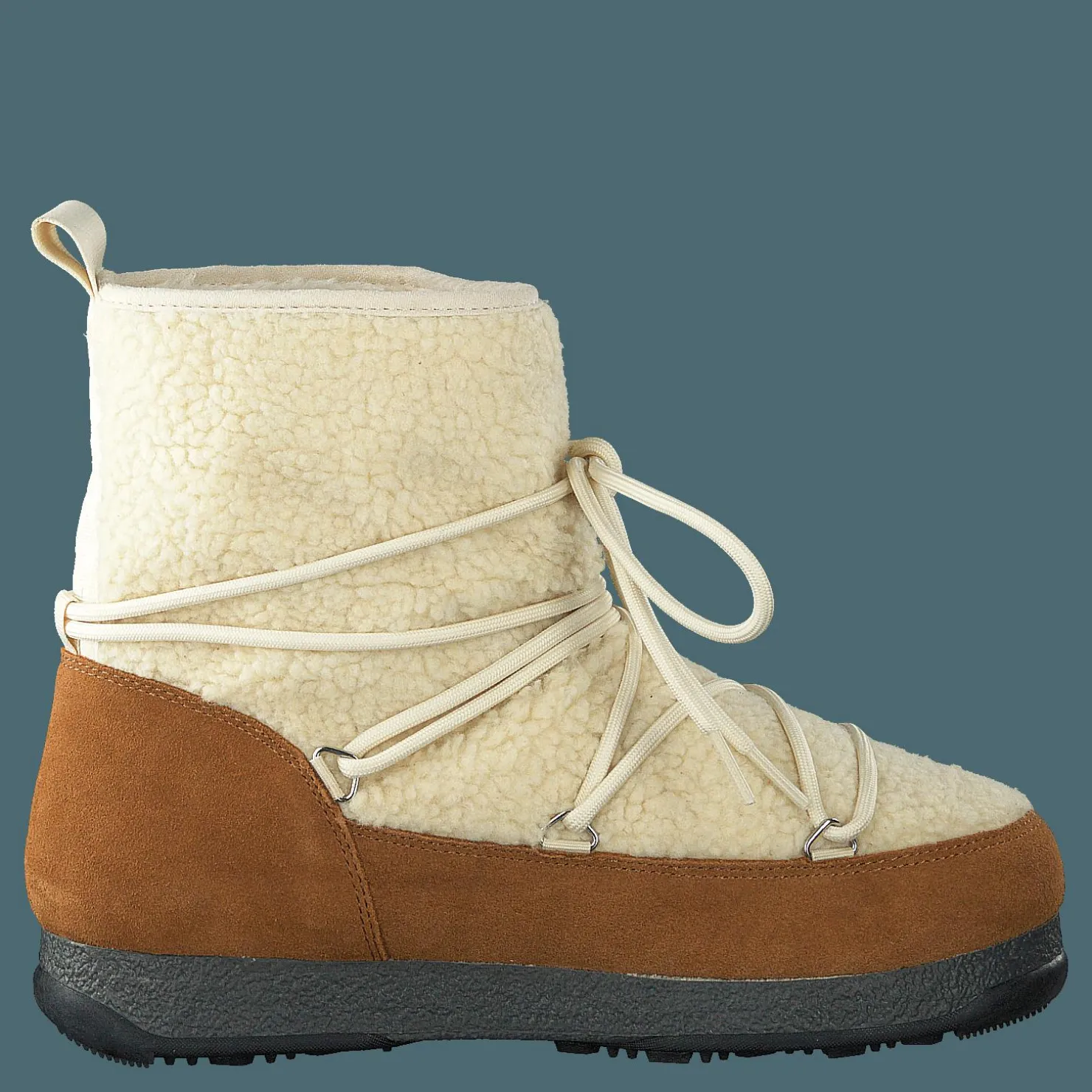 Svea Snowflake Pile Offwhite Brun och Vit Sale