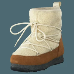 Svea Snowflake Pile Offwhite Brun och Vit Sale