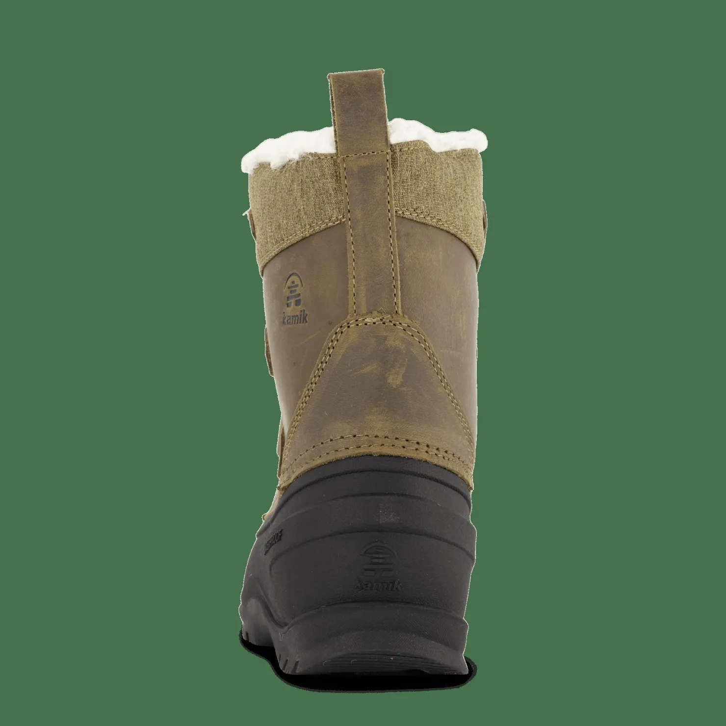 Kamik Snowgem Lo Fossil Brun Sale