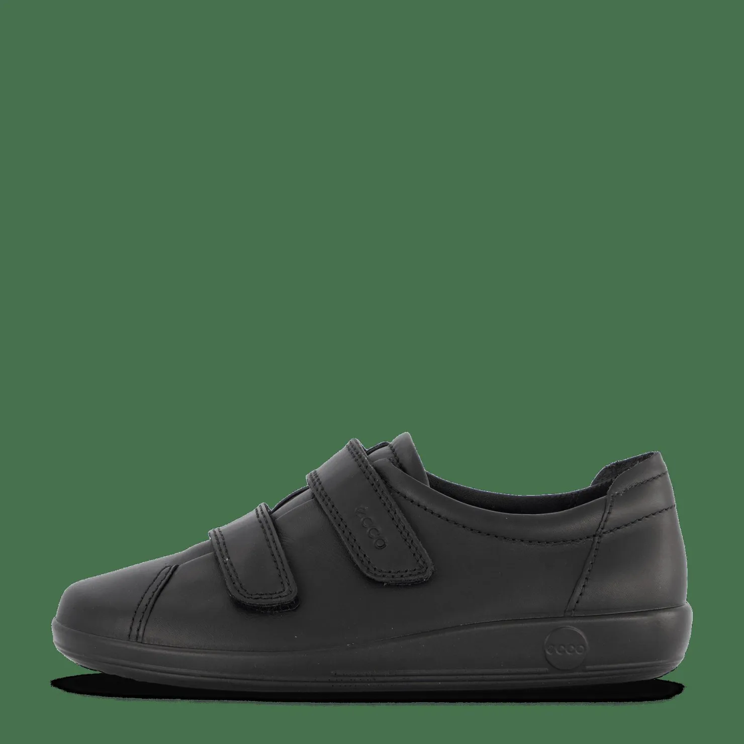ECCO Soft 2.0 Black Svart Discount