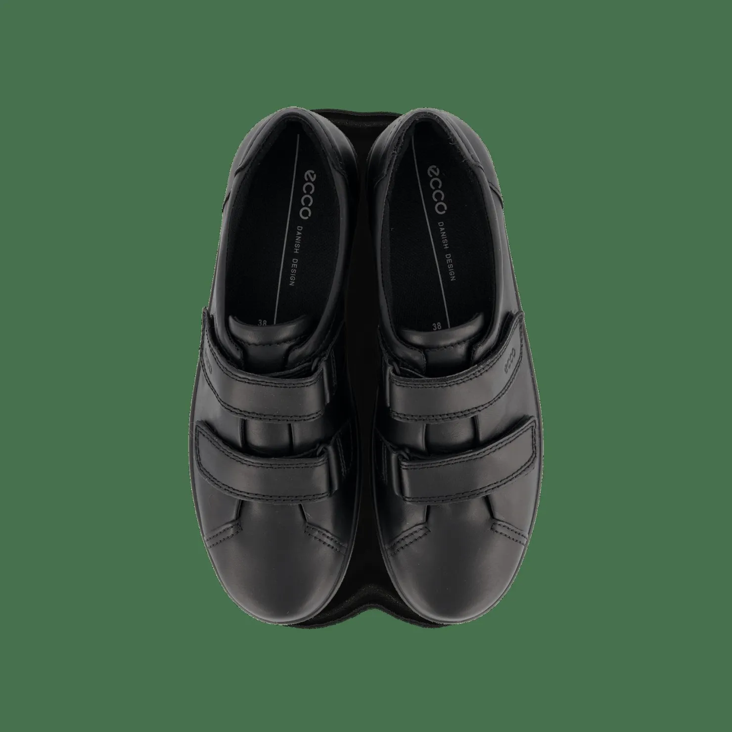 ECCO Soft 2.0 Black Svart Discount