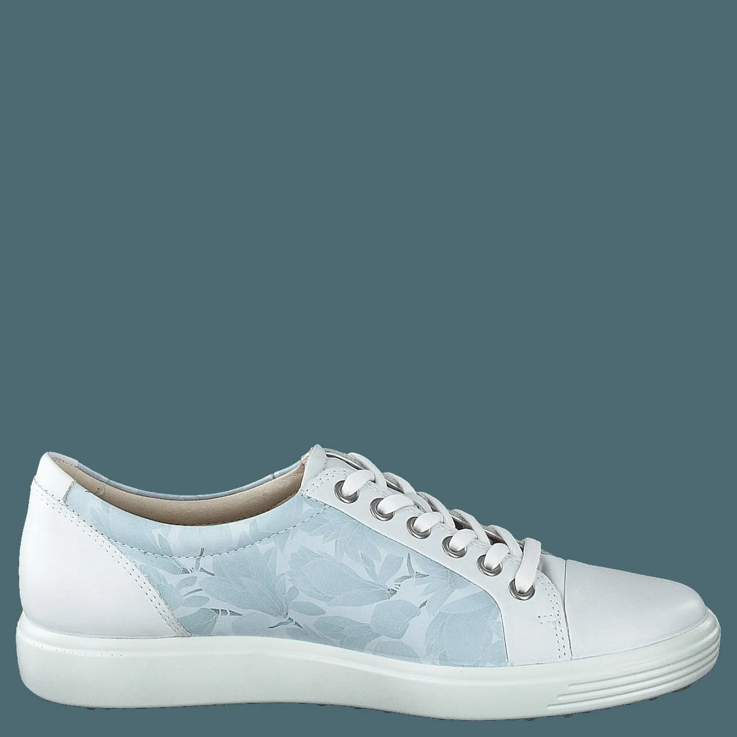 ECCO Soft 7 W White/dusty Blue Vit Sale