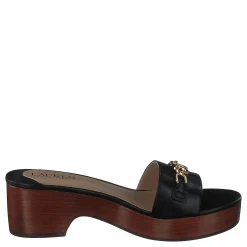 Lauren Ralph Lauren Soft Nappa-roxanne-sn-fsa Black Brun New