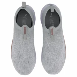 Puma Softride Remi Slip-on Knit Wn Ash Gray- White-rose Gold Grå Online