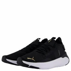 Puma Softride Symmetry Fuzion Wn S Black- Gold Svart Best