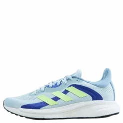 adidas SolarGlide 4 ST Shoes Halo Blue / Signal Green / Sonic Ink Flerfärgad New