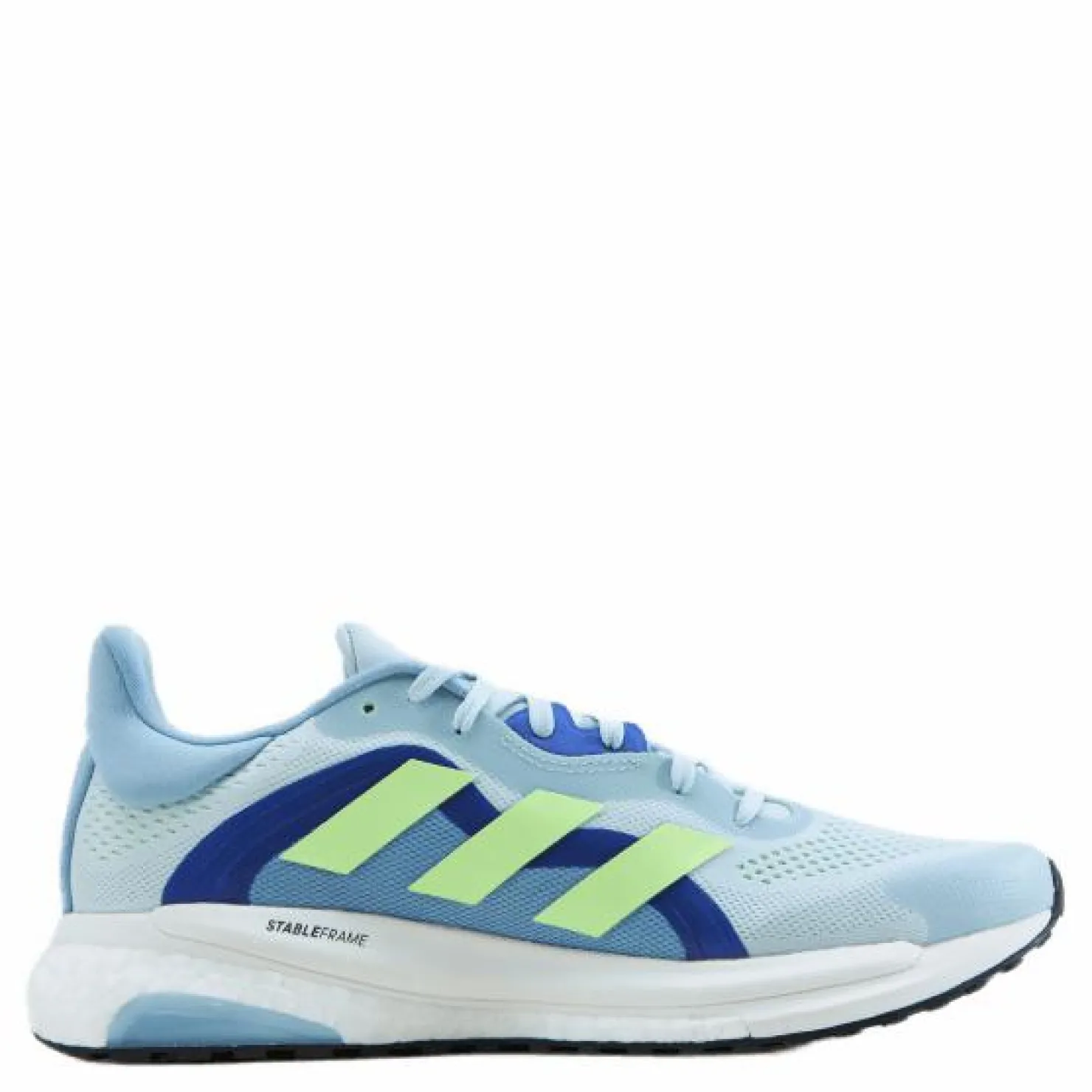 adidas SolarGlide 4 ST Shoes Halo Blue / Signal Green / Sonic Ink Flerfärgad New