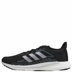 adidas SolarGlide Shoes Core Black / Blue Oxide / Dash Grey Svart New