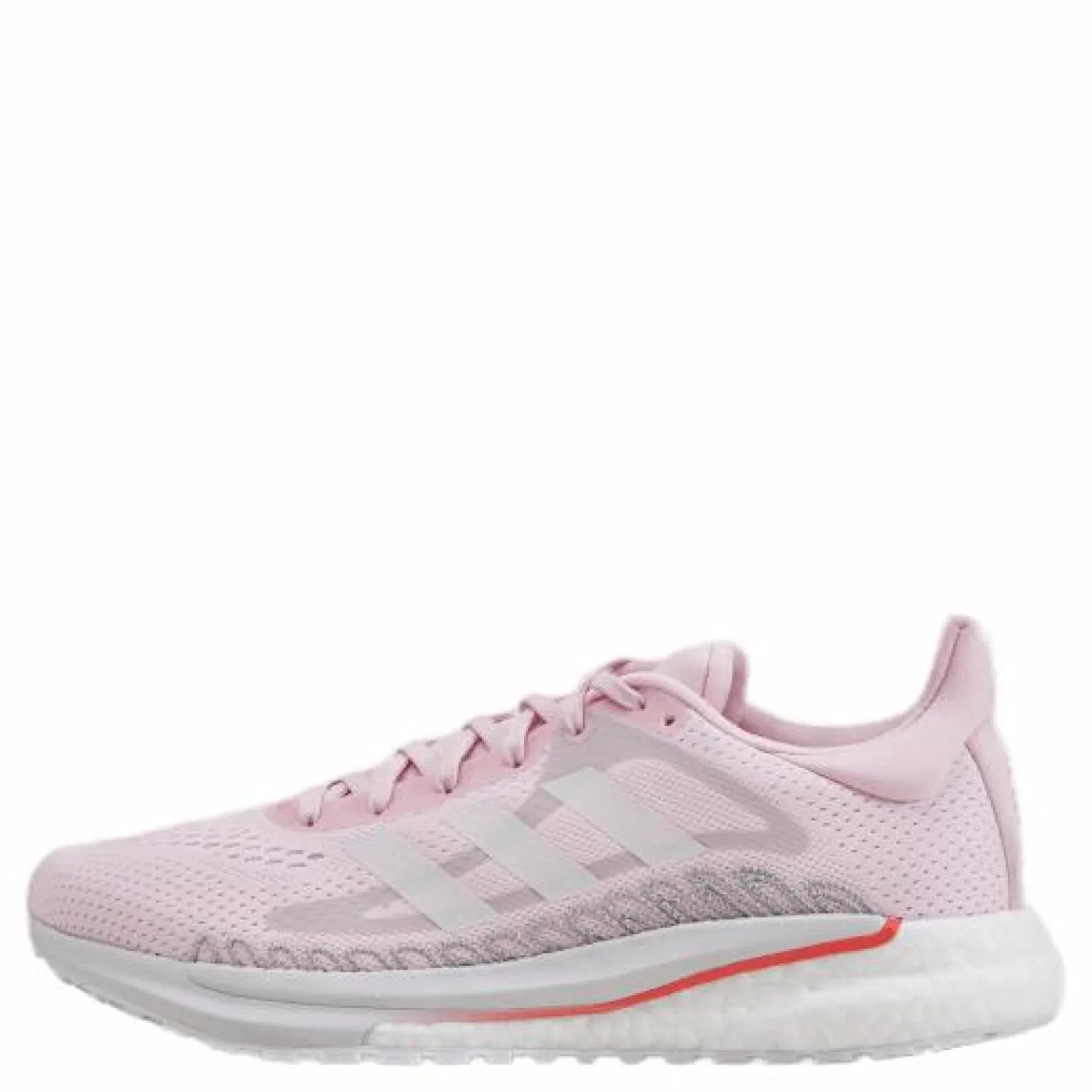 adidas SolarGlide Shoes Fresh Candy / Cloud White / Silver Metallic Rosa Sale